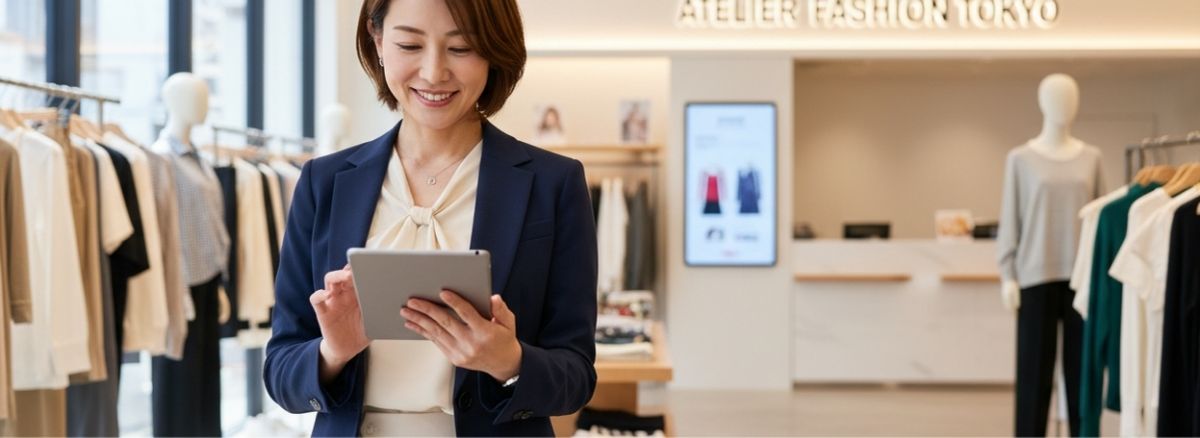 データ駆動型意思決定を店舗運営で実践しているアパレル店長