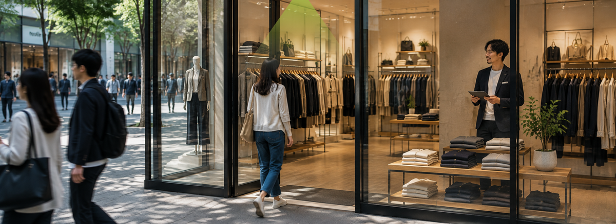 店前に人はいるのに入店されない。集客を増やす前に見るべき「入店率」
